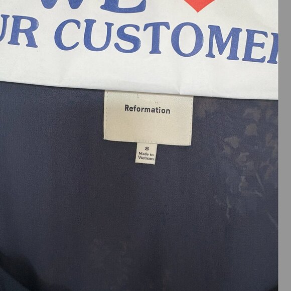 Reformation Chrissie Floral Midi-Dress | Size 8 - Picture 7 of 7